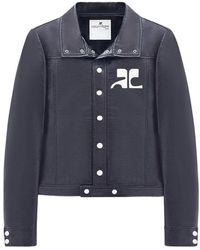 Courreges - Reedition Vinyl Jacket - Lyst