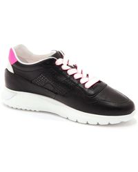 Hogan - Schoenen ,Zwart ,Leer Interactive³ Geperforeerde Schoenen - Lyst