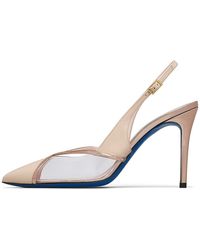 Loriblu - Schoenen ,Leer Slingback Pumps - Lyst