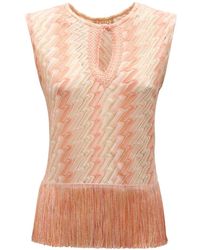 PHO® Firenze - Sleeveless Tops - Lyst