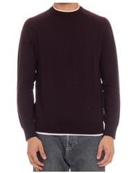 Eleventy - Round-Neck Knitwear - Lyst