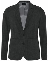 Cro - Jassen ,Grijs ,Klassieke Blazer Met Grote Zijzakken - Lyst