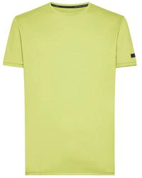 Rrd - Tops ,Geel ,Katoen Groen Poloshirt Macro Shirty - Lyst