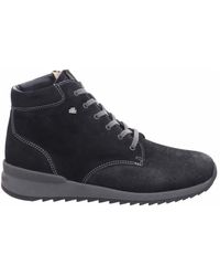 Finn Comfort - Zwarte Enkellaars - Lyst