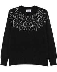 Alpha Studio - Round-Neck Knitwear - Lyst