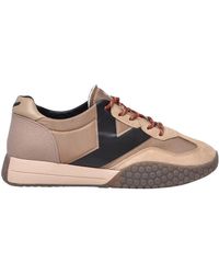 Kehnoo - Schoenen ,Bruin ,Leer Sneaker Patchwork - Lyst