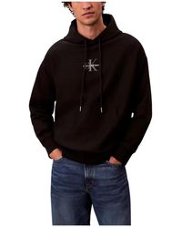 Calvin Klein - Premium Terry Micro Hoodie - Lyst