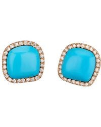 Chantecler - Enchanté goldene ohrringe mit 0,40 ct diamant - Lyst