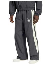 adidas - Fitness ,Zwart ,Polyester Gfx Track Pant - Lyst