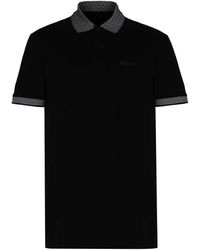 HUGO - Tops ,Zwart ,Katoen Polo Shirt - Lyst