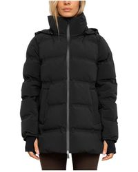 Herno - Jassen ,Zwart ,Impact Gore-Tex Windstopper Halflange Donsjas - Lyst