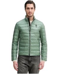 Blauer - Jassen ,Groen ,Leer Austin Down Jacket - Lyst