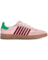 DSquared² - Logo-Embossed Sneakers Met Veters - Lyst