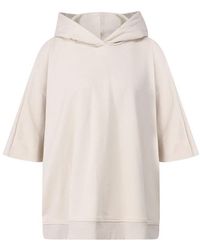 Dondup - Batwing hoodie mit seitenschlitzen - Lyst