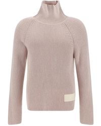 Ami Paris - Suéter De Cuello Alto Para Hombre, Mujer, Talla - Lyst