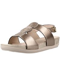 Stonefly - Flat Sandals - Lyst