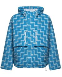 Bonsai - Jassen ,Blauw ,Wol Scale Jacket - Lyst