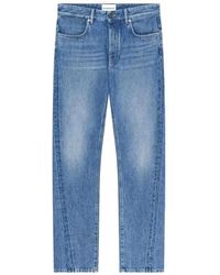 Givenchy - Couture Seam Straight Fit Shadow Washed Jeans - Lyst