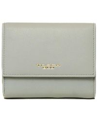 Tosca Blu - Accessoires ,Blauw ,Leer Compacte Portemonnee - Lyst