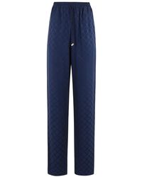 Elisabetta Franchi - Straight Trousers - Lyst