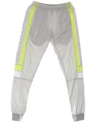 Kappa - Broeken ,Grijs ,Polyester Slim Trainingsbroek Grijs Lt/Groen - Lyst