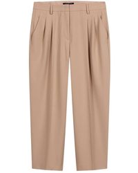 Luisa Cerano - Tapered Trousers - Lyst