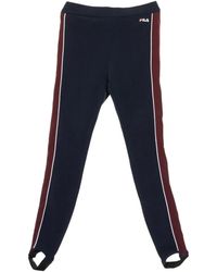 Fila - Fitness ,Zwart ,Zwarte Iris Track Pants - Lyst