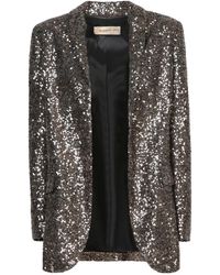 Blanca Vita - Paillet Sjaal Jas - Lyst
