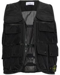Stone Island - Pocket Vest - Lyst