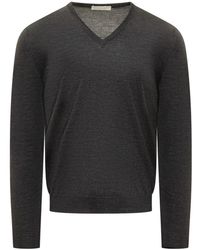 FILIPPO DE LAURENTIIS - V-Neck Knitwear - Lyst