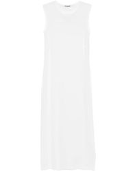 Jil Sander - Kleedjes ,Wit ,Witte Onderjurk Voor Vrouwen - Lyst