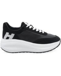 Hogan - Schoenen ,Zwart ,Leer H696 Allacciato H - Lyst