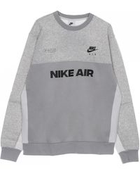 Nike - Gebürsteter crewneck-sweatshirt - Lyst