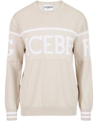Iceberg - Round-Neck Knitwear - Lyst