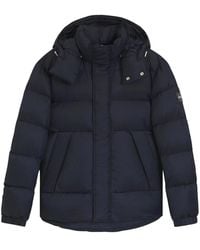 BOSS - Jassen ,Blauw ,Polyester H-Corbinian 5 Jacket - Lyst