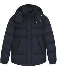 BOSS - Jassen ,Blauw ,Polyester H-Corbinian 5 Jacket - Lyst
