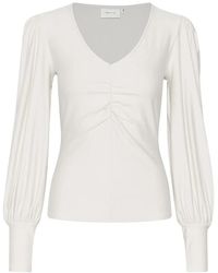 Gestuz - Rifagz V-Neck Blouse - Lyst