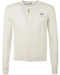 COMME DES GARÇONS PLAY - Cardigans - Lyst