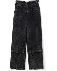 Lanvin - Wide Jeans - Lyst