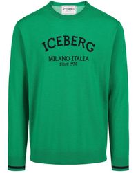 Iceberg - Round-Neck Knitwear - Lyst