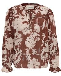 Cream - Overhemden ,Bruin ,Blouses - Lyst