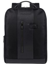 Piquadro - Laptoprucksack 15,6 Aus Stoff - Lyst
