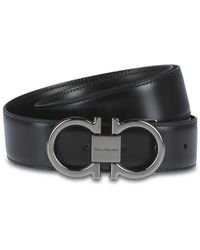 Ferragamo - Doppelte gancini gürtel - Lyst
