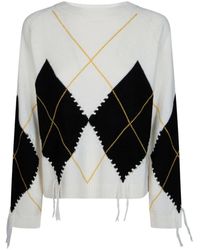 Pinko - Round-Neck Knitwear - Lyst