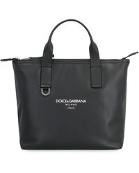 Dolce & Gabbana - Piccola Glad Lederen Tote Bag - Lyst