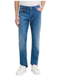 Joop! - Jeans ,Blauw ,Katoen Slim-Fit Jeans - Lyst