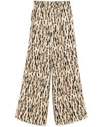 THE NINA STUDIO - Wide Trousers - Lyst