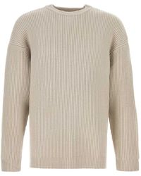 Entire studios - Sand Wol Oversized Trui - Lyst