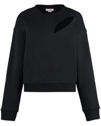 McQueen - Pullover Met Uitgesneden Details Comfortabel En Stijlvol Ontwerp - Lyst