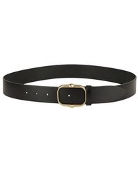 Isabel Marant - Accessoires ,Zwart ,Leer Holis Riem - Lyst